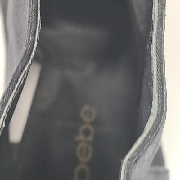 Bebe High Heel Sheer Bootie - Picture 4 of 9